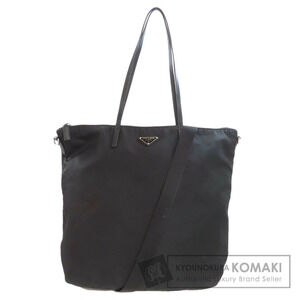 Prada Tessuto black tote bag